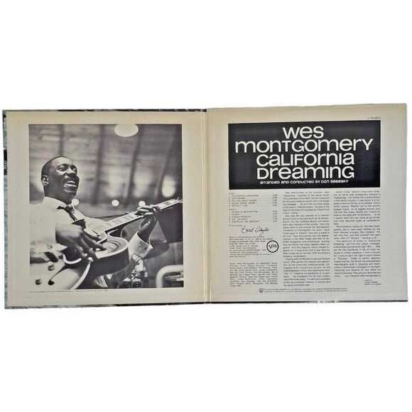 Wes Montgomery California Dreaming Vinyl LP Record Album Gatefold Verve V6 8672 - Picture 9 of 9